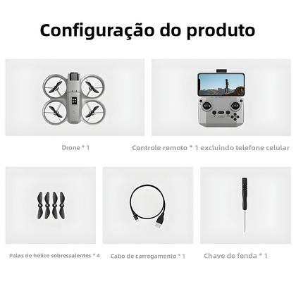 Imagem de Drone FPV GT3 Com Câmera Dual HD, Quadcopter RC 2.4G, Mini Drones Com Evitação De Obstáculos,