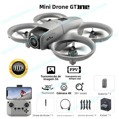Imagem de Drone FPV GT3 Com Câmera Dual HD, Quadcopter RC 2.4G, Mini Drones Com Evitação De Obstáculos,