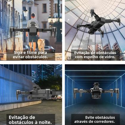 Imagem de Drone GPS 4K L900 pro SE MAX Com Câmera Dupla, Motor Brushless, Evita Obstáculos 360 graus, WIFI 5G FPV,