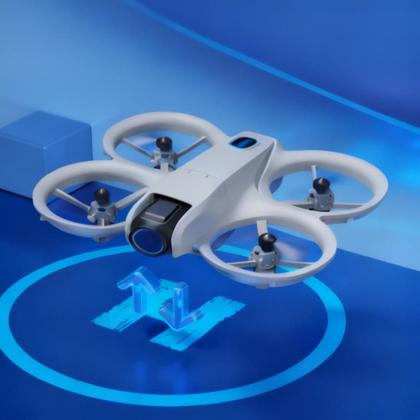 Imagem de Drone GT3 Mini com Tela e Câmera HD  Fluxo Óptico, 2 Baterias