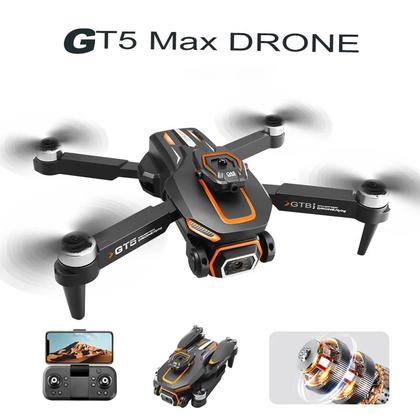 Imagem de Drone GT5  Câmera HD, Wi-Fi FPV, Evita Obstáculos, Motor Brushless, 1 Bateria