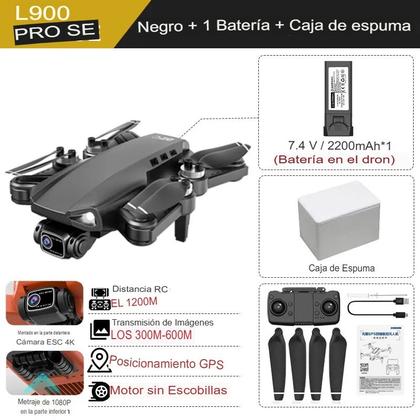 Imagem de Drone L900 Pro SE GPS, Câmera, 5G, Motor Brushless 1 Bateria