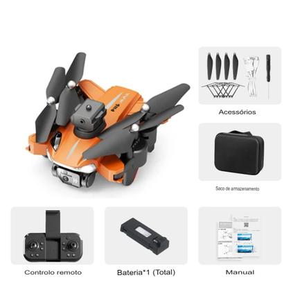 Imagem de Drone P11S Max 1 Bateria  Câmera HD, Evita Obstáculos + Óculos VR