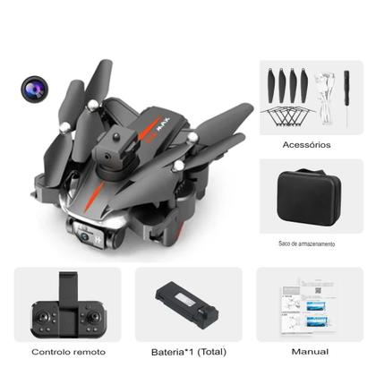 Imagem de Drone P11S Max 1 Bateria  Câmera HD, Evita Obstáculos + Óculos VR