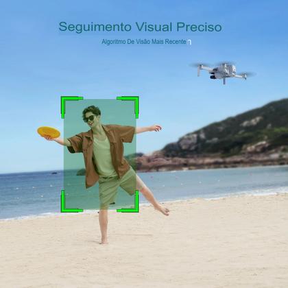 Imagem de Drone Potensic ATOM  Câmera 4K HD, Gimbal 3 Eixos, GPS, Motor Brushless, 1 Bateria