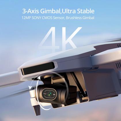 Imagem de Drone Potensic ATOM Gimbal de 3 eixos 4K GPS 249g 32 minutos de voo