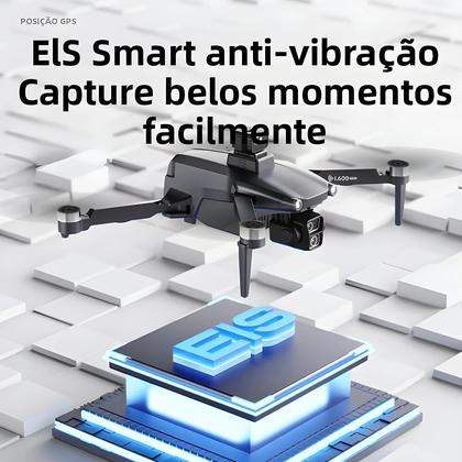 Imagem de Drone pro 4K GPS L600-1 Com Câmera Dupla 5G WIFI 360 graus Quadricóptero Brushless Com Evitação De