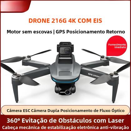 Imagem de Drone Profissional 4K GPS L200 pro MAX Com Motor Sem Escovas E Gimbal De 2 Eixos 360 graus