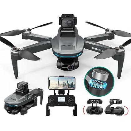 Imagem de Drone Profissional 4K GPS L200 pro MAX Com Motor Sem Escovas E Gimbal De 2 Eixos 360 graus