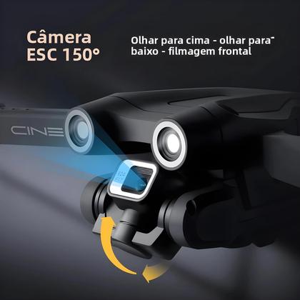 Imagem de Drone Profissional 4K GPS Z908 pro Max Com Câmera Dupla HD Para Fotografia Aérea FPV, Motor