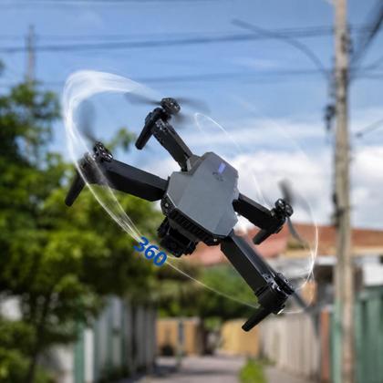 Imagem de Drone Profissional com Câmera 4K E58 Pro Voo Estável Veloz