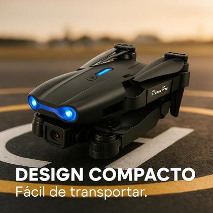 Imagem de Drone Profissional E99 com Câmera 4K Imagem Alta definição Gravação Voo Estável WiFi 2.4G