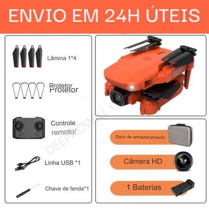 Imagem de Drone Profissional K9 com Câmera 4K HD WiFi, Voo Estável, Longo Alcance e Bateria Duradoura