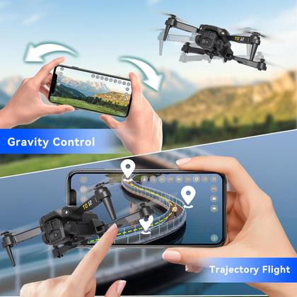 Imagem de Drone Toladrone TD12 com Câmera 720P WiFi FPV - 2 Baterias