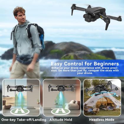 Imagem de Drone Toladrone TD12 com Câmera 720P WiFi FPV - 2 Baterias