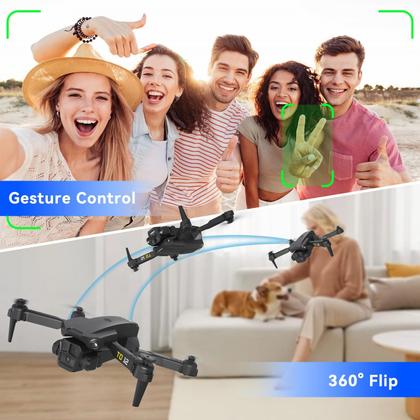 Imagem de Drone Toladrone TD12 com Câmera 720P WiFi FPV - 2 Baterias