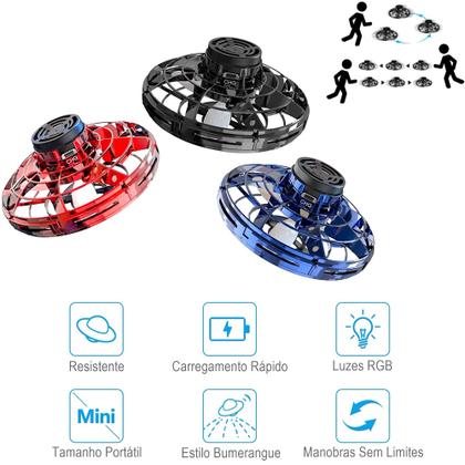 Imagem de Drone Ufo Multisensor Fidget Spinner Voador - Art Brink