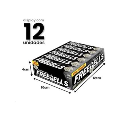 Imagem de Drops Freegells Extra Forte C/ 12 Unidades