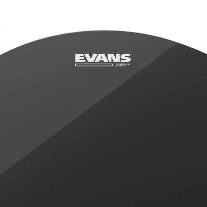 Imagem de Drum Head Evans Resonant Black de 8 polegadas