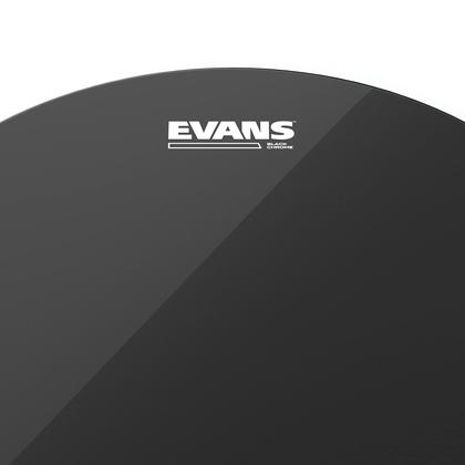 Imagem de Drumhead Evans Black Chrome de 16 polegadas Tom Drumhead