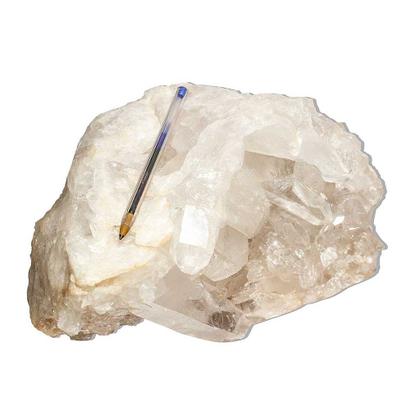 Imagem de Drusa de Cristal Quartzo Natural - Aglomerado de Pontas Naturais - 9,0 a 9,5Kg - 25 a 35cm - Tipo B