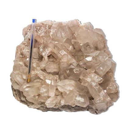Imagem de Drusa de Cristal Quartzo Natural - Aglomerado de Pontas Naturais - 9,0 a 9,5Kg - 25 a 35cm - Tipo B