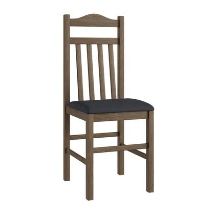 Imagem de Duas Cadeiras para Sala de Jantar Madeira Maciça 300 Marrom/Ameixa Negra