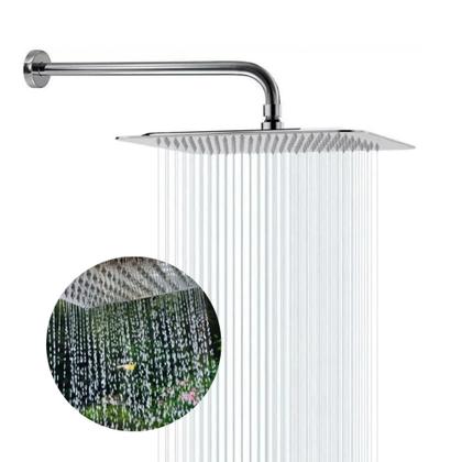 Imagem de Ducha 20cm Em Inox Para Área Externa Piscina