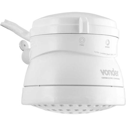 Imagem de Ducha 3 temperaturas 4.400 w branca - vonder - 220 v~
