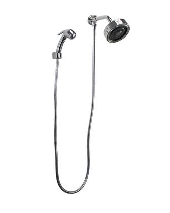 Imagem de Ducha AutoLimpante em ABS Cromado c/ Ducha Manual c/ Trava