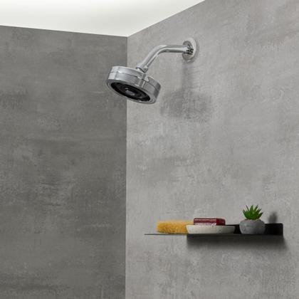 Imagem de Ducha Chuveiro Autolimpante Redondo de Parede Mauá Pingoo.casa