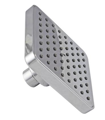 Imagem de Ducha Chuveiro Flatt Quadrado ABS Cromado c/ Braço Parede