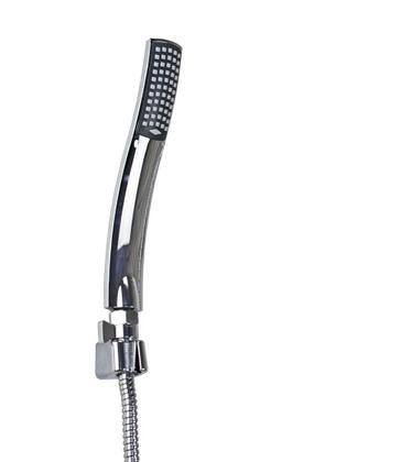 Imagem de Ducha Chuveiro Inox 304 25x25 cm c/ Chuveirinho de Mão ABS com Trava