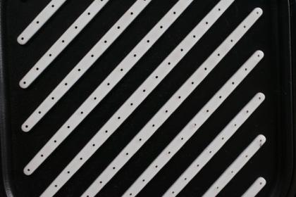 Imagem de Ducha Chuveiro Quadrada ABS c/ Braço Suporte de Teto 20 cm Redondo