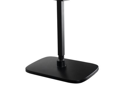 Imagem de Ducha Flatt Retangular 30x20 cm ABS Preto c/ Cano de Teto 24 cm