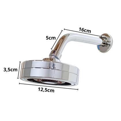 Imagem de Ducha Fria Articulada Chuveiro Piscina Autolimpante Cromada