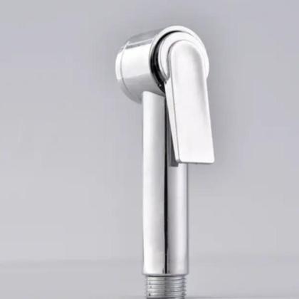 Imagem de Ducha higienica banheiro completa com torneira chuveirinho em aluminio metal luxo registro incluido
