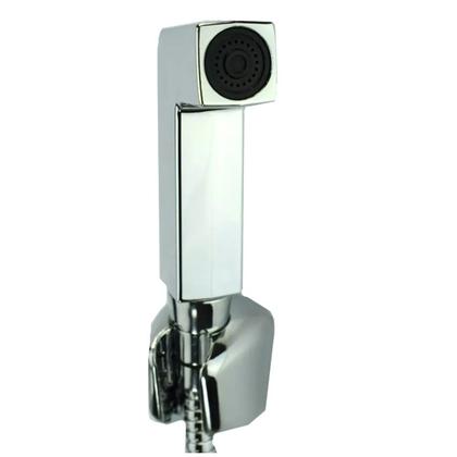 Imagem de Ducha Higienica Chuveirinho Banheiro  Quadrada 1/4 de volta Completa