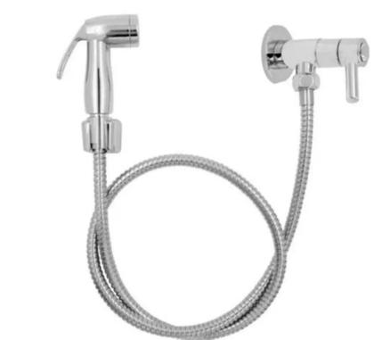 Imagem de Ducha Higiênica Com Adaptador Y E Flexível 1,20m Banheiro
