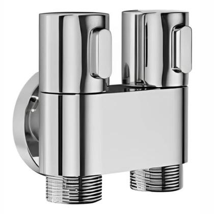 Imagem de Ducha Higiênica Cromado Kit 2 Saídas