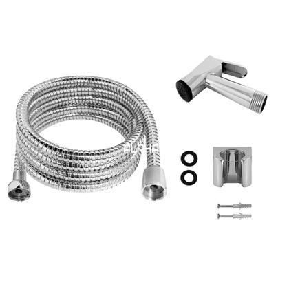 Imagem de Ducha Higiênica Metal Gatilho Mangueira 1,80 Mt Sem Registro