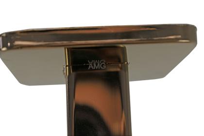 Imagem de Ducha Inox Rose Golden 20x20 C/ Braço Suporte Teto 40 Cm