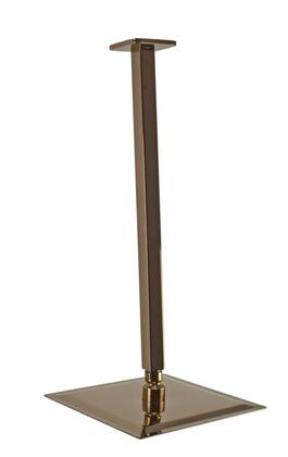 Imagem de Ducha Inox Rose Golden 20x20 C/ Braço Suporte Teto 40 Cm