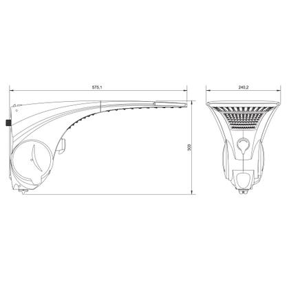 Imagem de Ducha Lorenzetti Duo Shower Quadra 220V/7500W Turbo Eletron