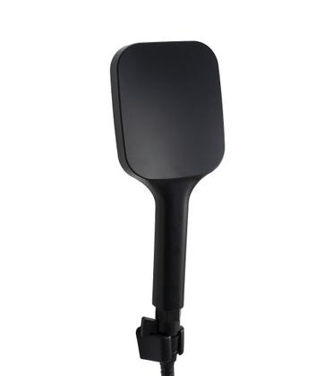 Imagem de Ducha Manual Black Matte em ABS com Registro 1/4 de Volta