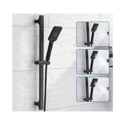 Imagem de Ducha Manual Faucet Preta Fosca 3 Funções