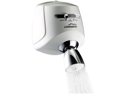 Imagem de Ducha Relax Branca Com Cromado Ultra 127 Volts 5500 Watts LORENZETTI 