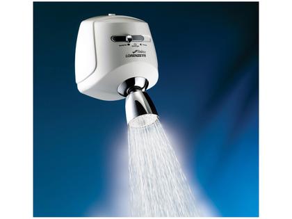 Imagem de Ducha Relax Branca Com Cromado Ultra 127 Volts 5500 Watts LORENZETTI 