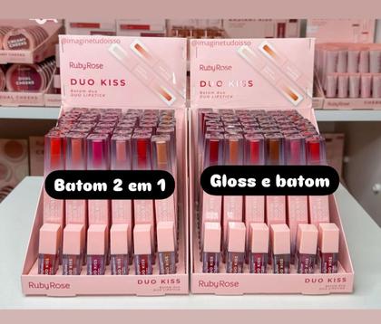 Imagem de Duo kiss - batom duo ruby rose