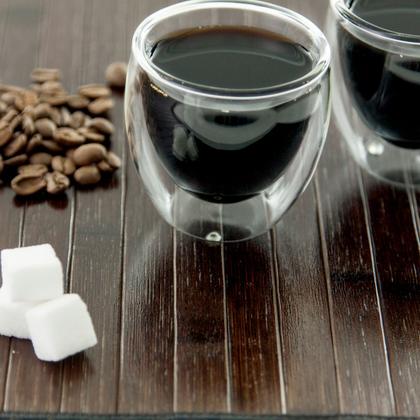 Imagem de Dupla de Copos para Café C/ Parede Dupla em Vidro Mimo Style